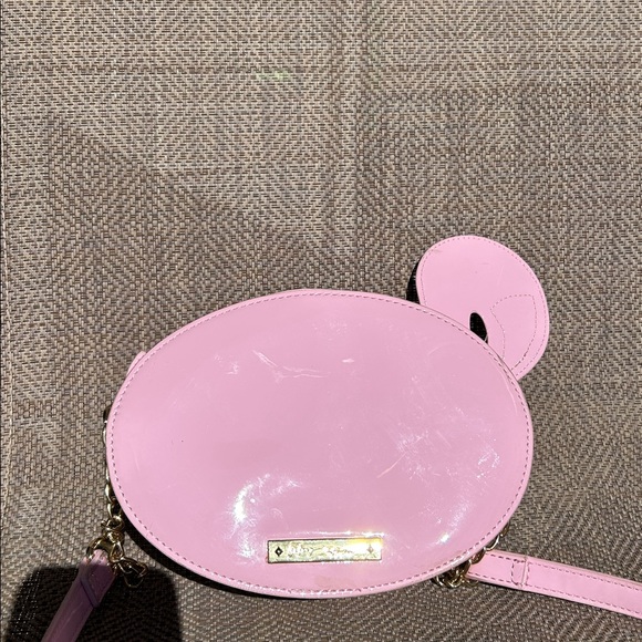 BETSY JOHNSON Pink Flamingo Crossbody Bag. - Picture 2 of 11